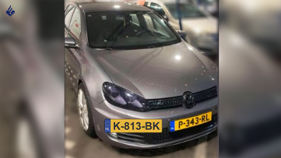 Grijze Volkswagen Golf