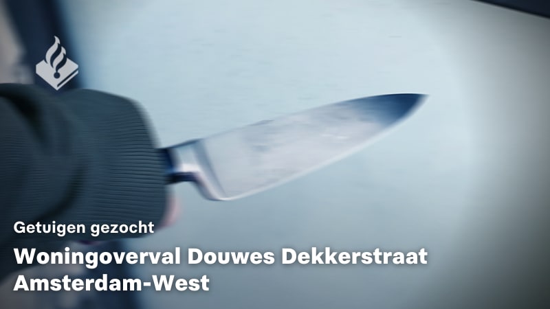 Woningoverval Douwes Dekkerstraat