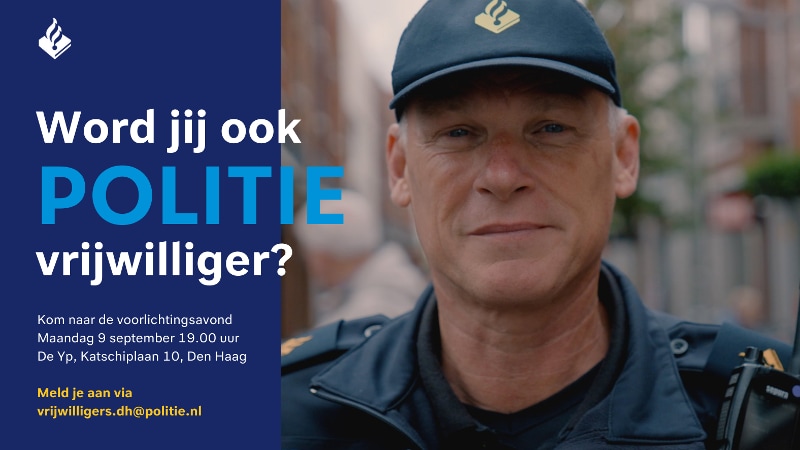 word vrijwilliger bij de politie