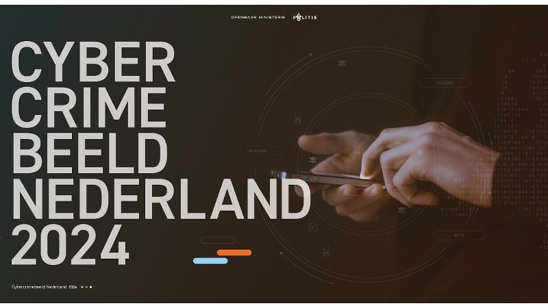 Omslag rapport Cybercrimebeeld Nederland 2024