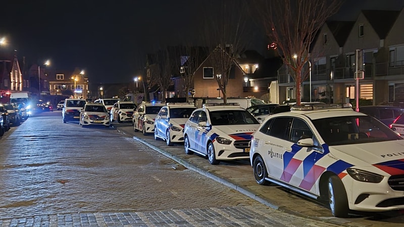 Veel politie op de been in Volendam