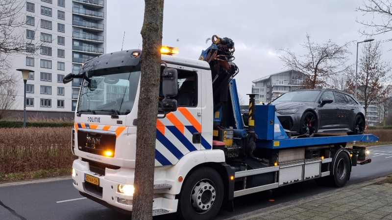 auto in beslag genomen witwaszaak