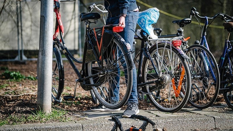 fietsendiefstal, fiets, fietsen, diefstal, stelen, heterdaad, Foto: Korpsmedia / politie