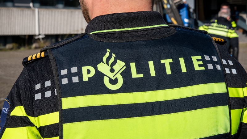 je ziet een algemene foto van de politie